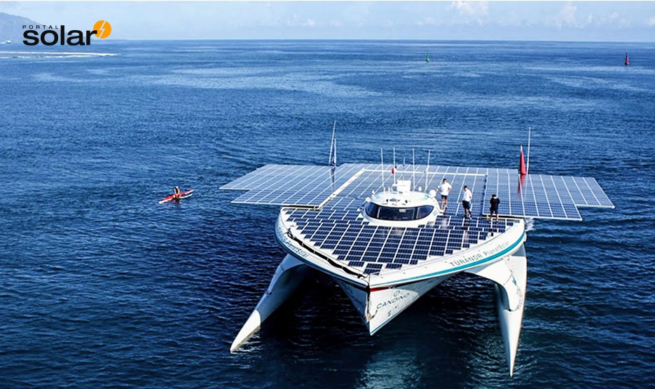 MS Turanor Planet Solar - O maior barco do mundo movido a energia solar